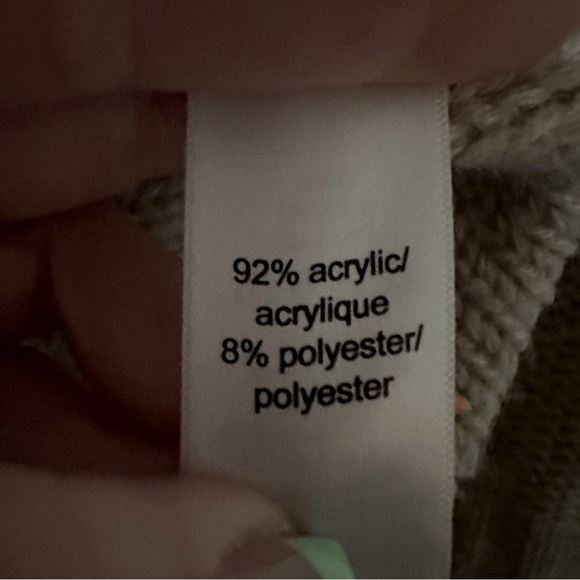 Woman’s Pullover Zip Neck Oversized Sweater Size L/XL Acadamia Hobo - Picture 11 of 11